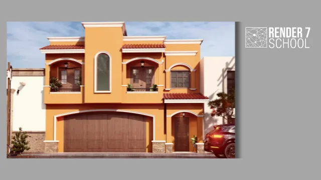 Nuevo Escena Lumion Pro 02: Edificio colonial