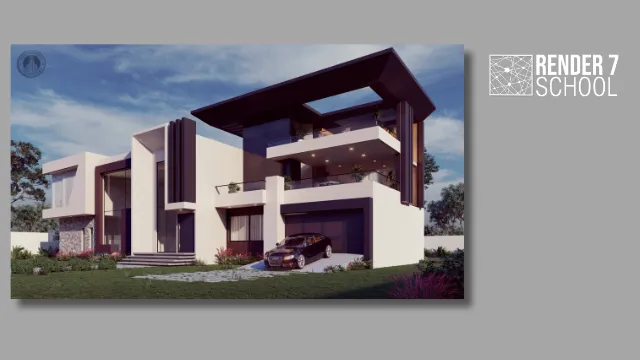 Nuevo Escena Lumion Pro 08: Casa Marmol