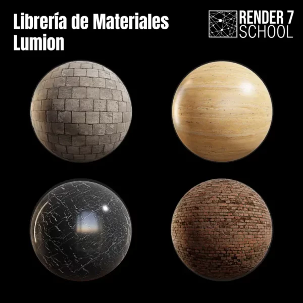 Librería de materiales Lumion