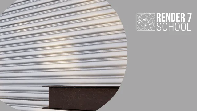 Nuevo Material Lumion 11: Cortina metálica
