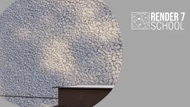 Nuevo Material Lumion 5: Grava Blanca Jardín