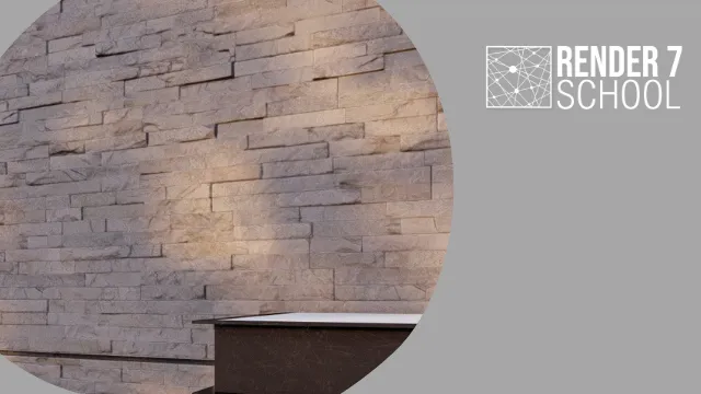 Nuevo Material Lumion 17: Piedra Laja rojiza